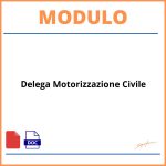Modulo delega motorizzazione civile