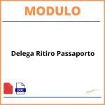 Modulo delega ritiro passaporto